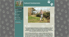 Desktop Screenshot of hadsund-hundepension.dk